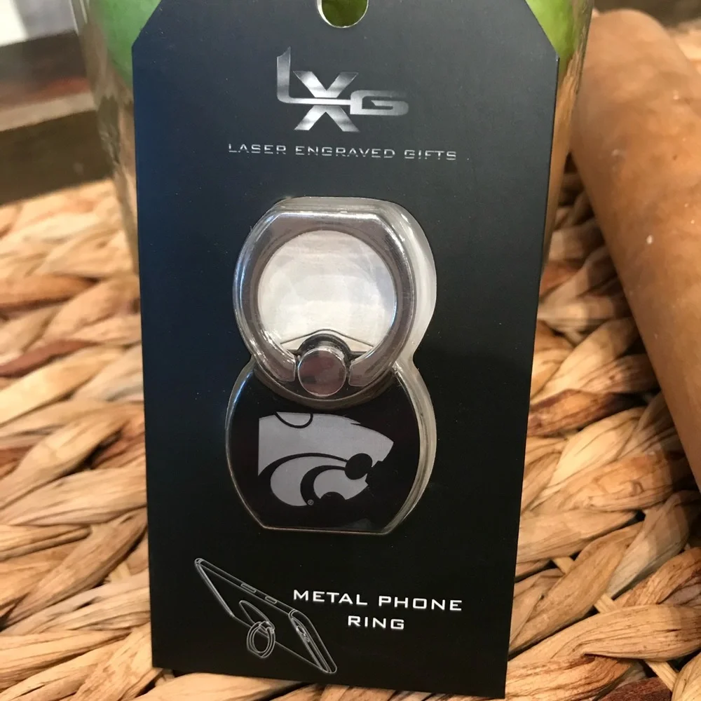 K-state wildcats iPhone ring holder